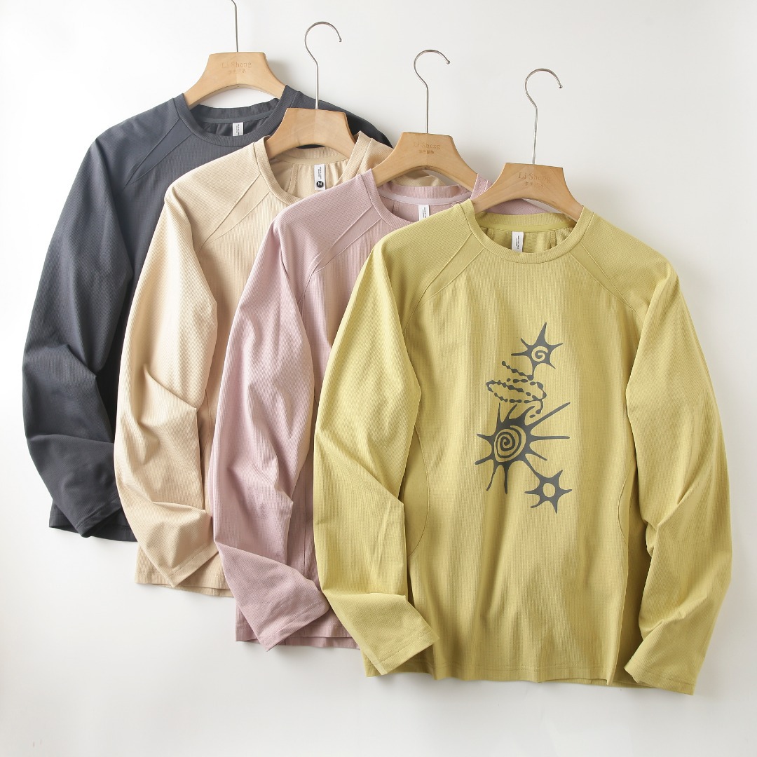 Summer Outdoor Clothing - Unisex High-Stretch Breathable Long-Sleeve T-Shirt –