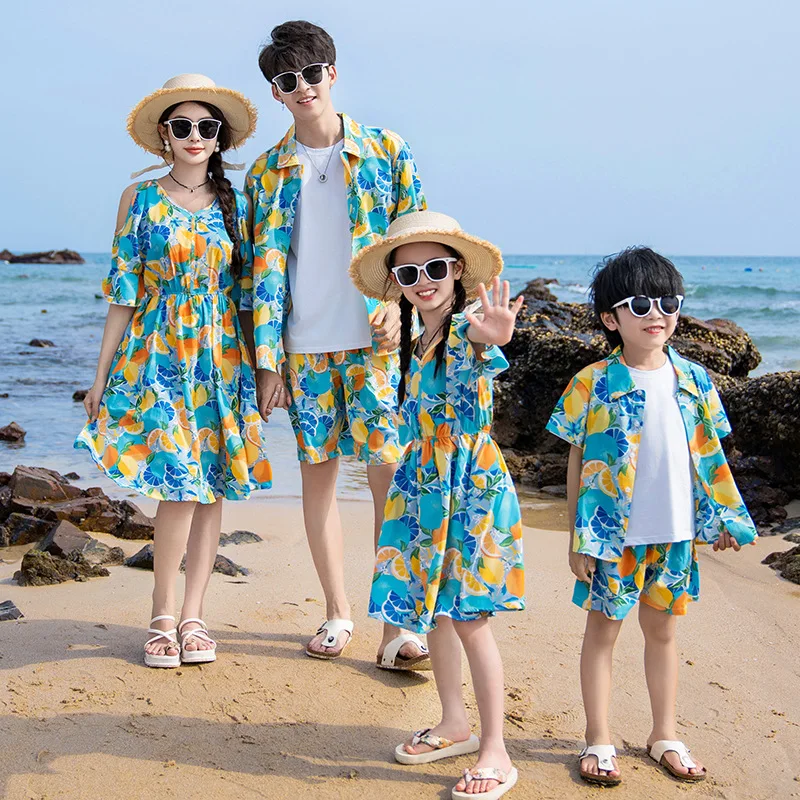 Vacation Area Couple Look Pare - Summer Clothing Looks 评论和价格