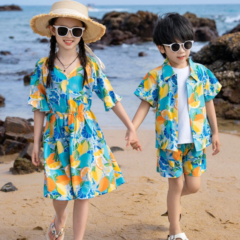 Vacation Area Couple Look Pare - Summer Clothing Looks 评论和价格