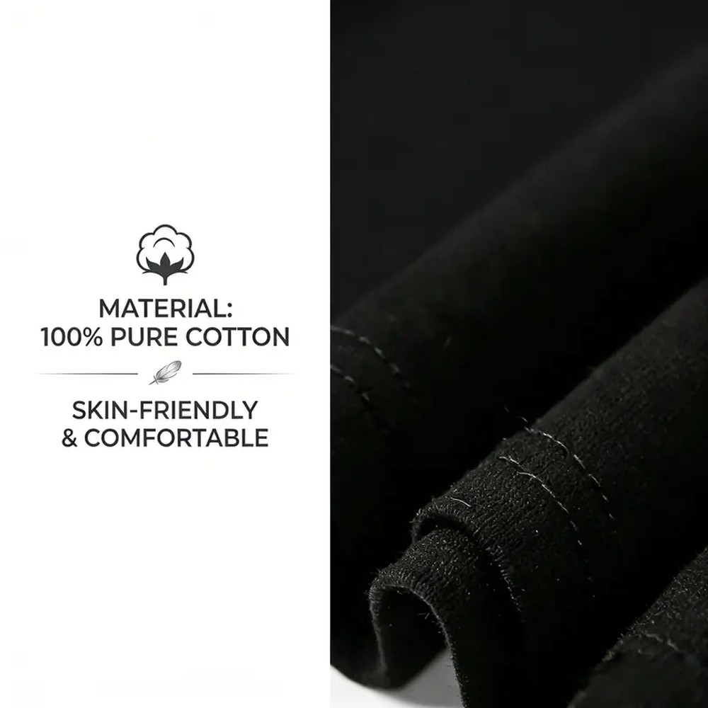 Men's Cotton Round Neck Short- - Summer Clothing Gifts 评论和价格