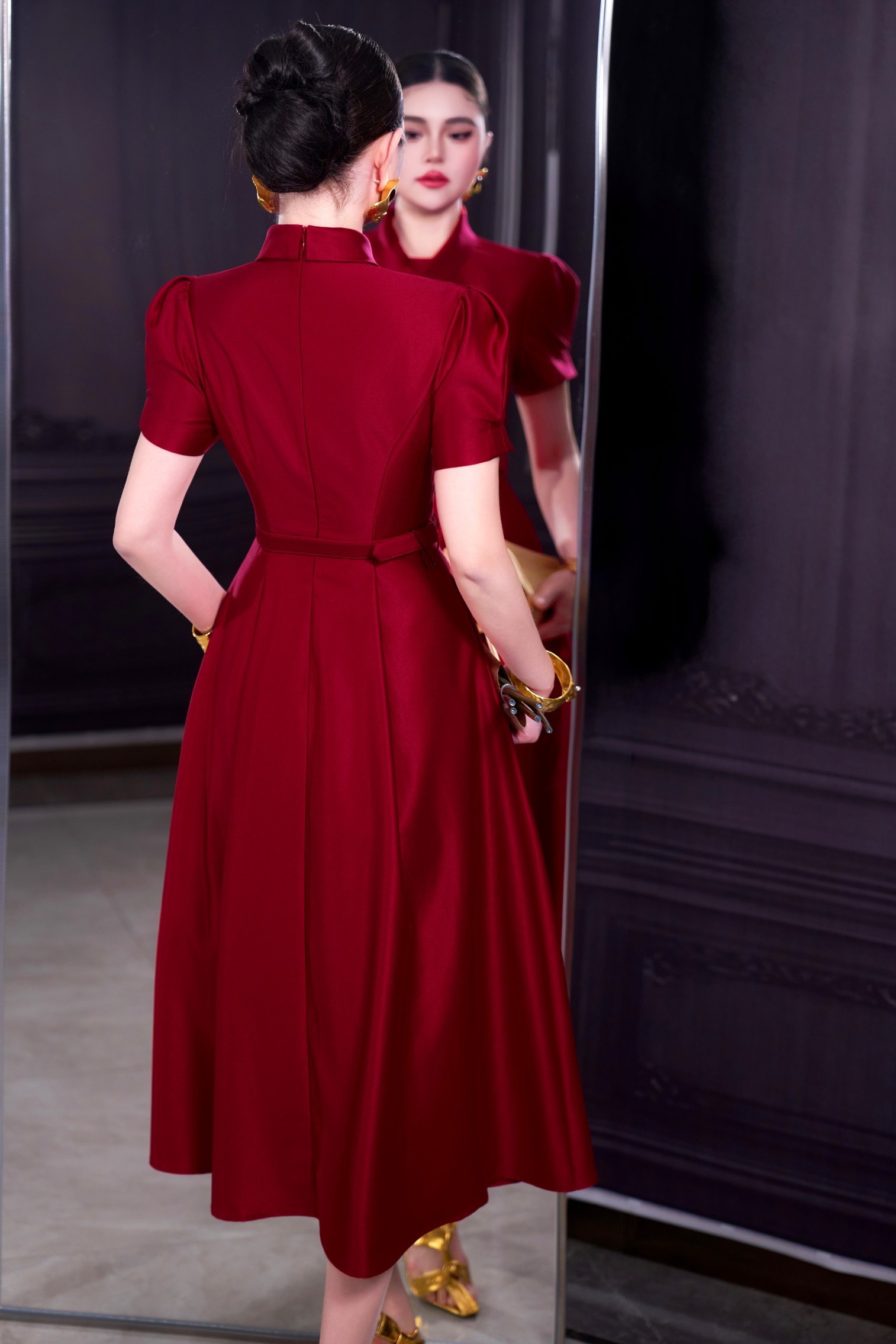 ZJYT Red Women's Dress Trend 2 - Summer Evenings Clothing 评论和价格