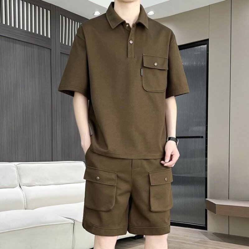 Men's Summer Short Sleeve Polo - Summer Outdoor Clothing 评论和价格