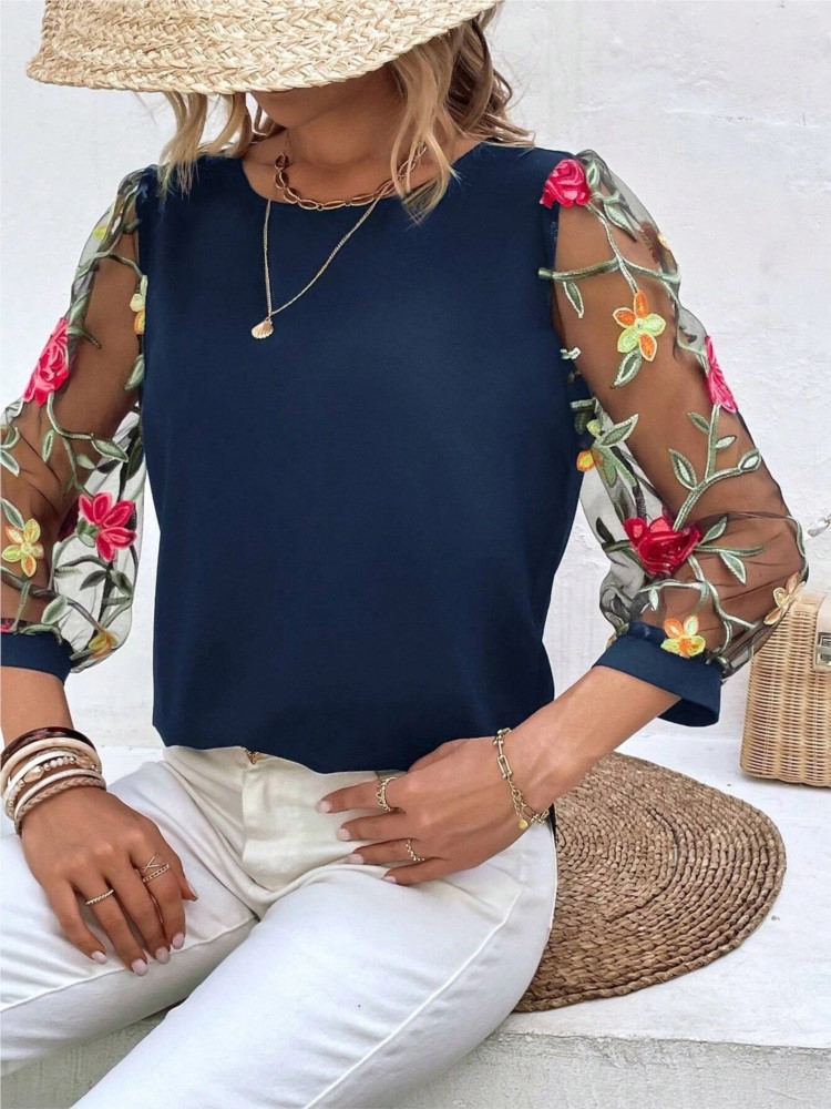 Fashion Print Shirt Top For Wo - Summer Clothing Holiday 评论和价格