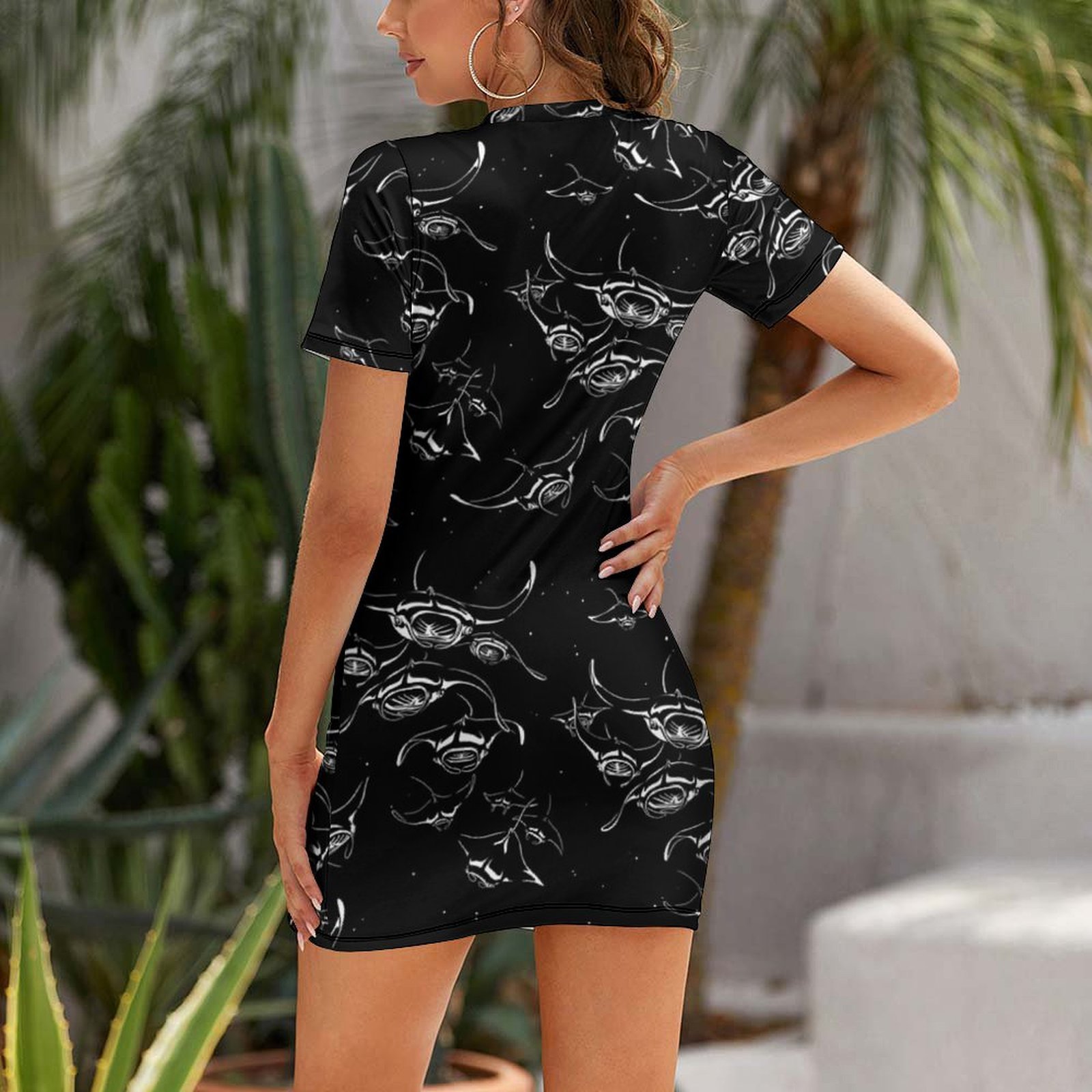 Manta Rays landing Short-Sleev - Summer Rays Clothing 评论和价格