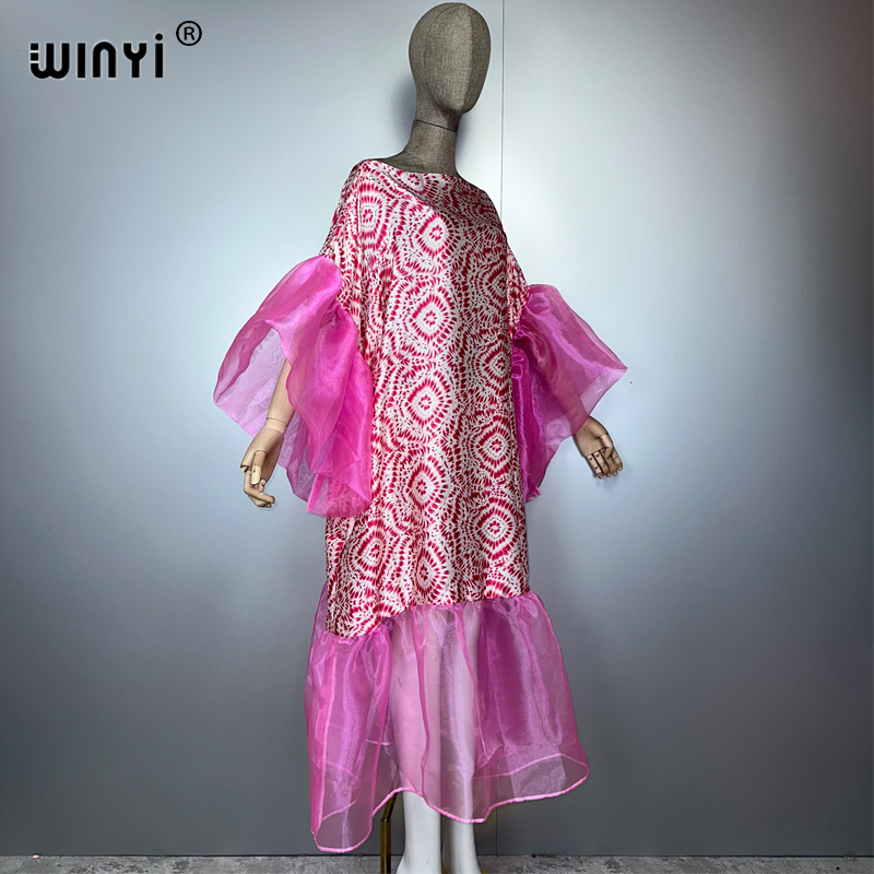 WINYI summer print puff(ed) sl - Summer Clothing Holiday 评论和价格