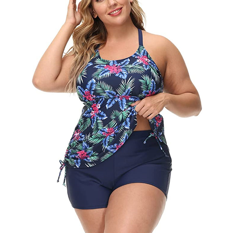Swimwear Women 2024 New Printe - Summer Clothing Plus Size Women 评论和价格