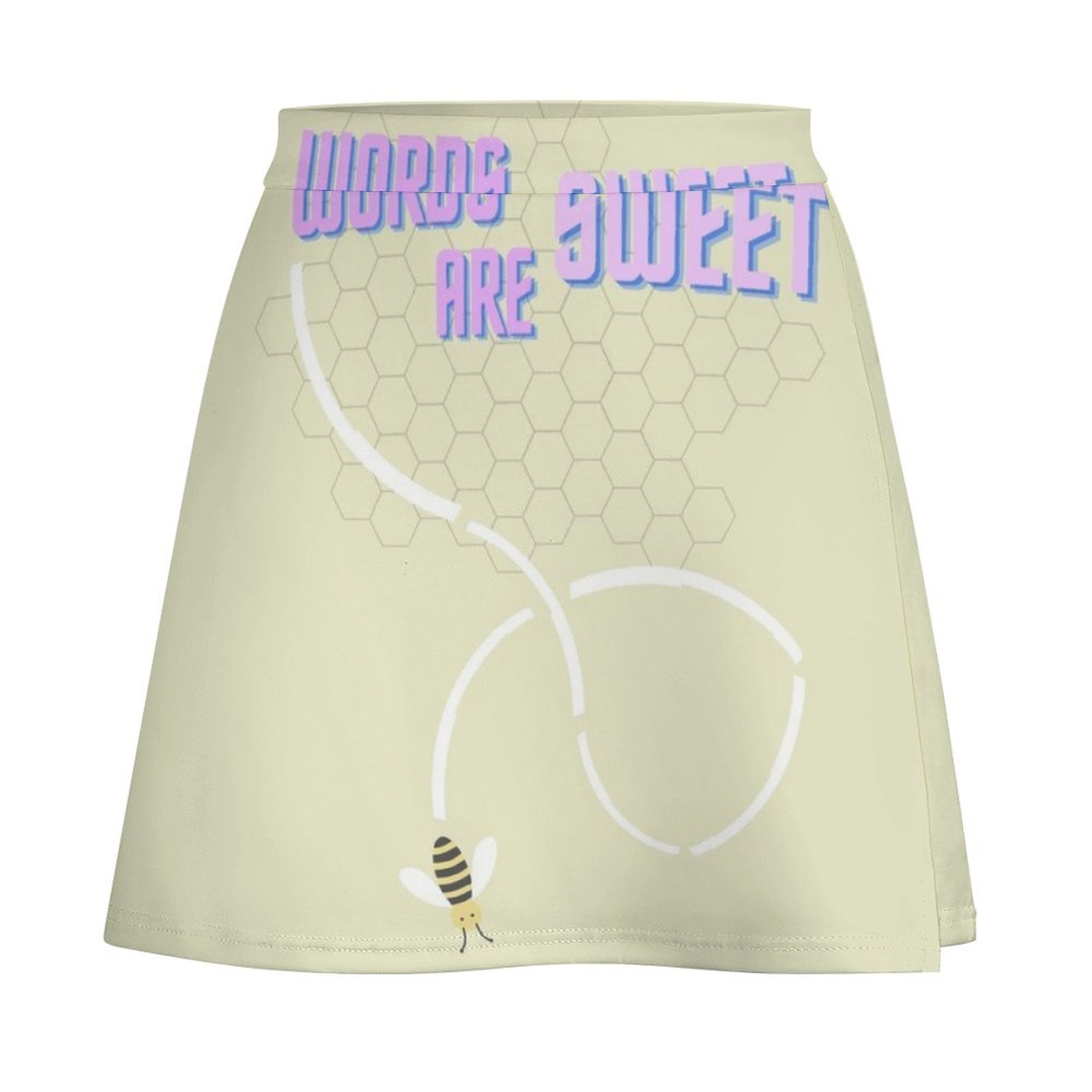 Words are SWEET Mini Skirt min - Summer Clothing Words 评论和价格