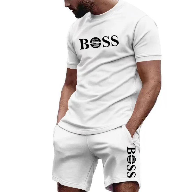Men's two-piece sportswear sho - Summer Outdoor Clothing 评论和价格