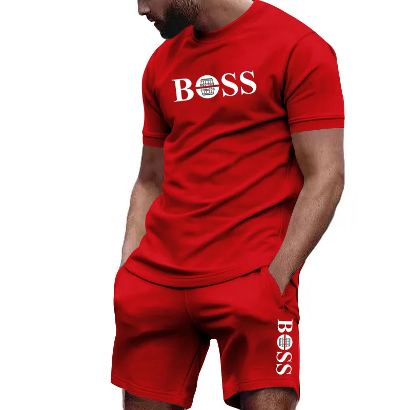 Men's two-piece sportswear sho - Summer Outdoor Clothing 评论和价格