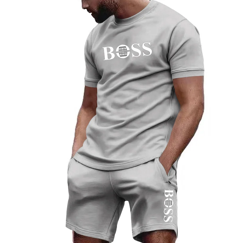 Men's two-piece sportswear sho - Summer Outdoor Clothing 评论和价格