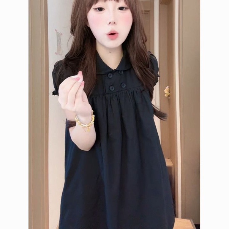 Doll Collar A-word Dress Looks - Summer Clothing Looks 评论和价格