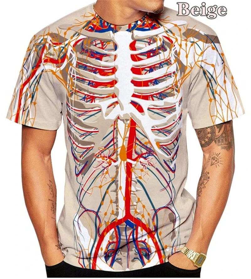 Horror Skull Skeleton Graphic  - Summer Rays Clothing 评论和价格