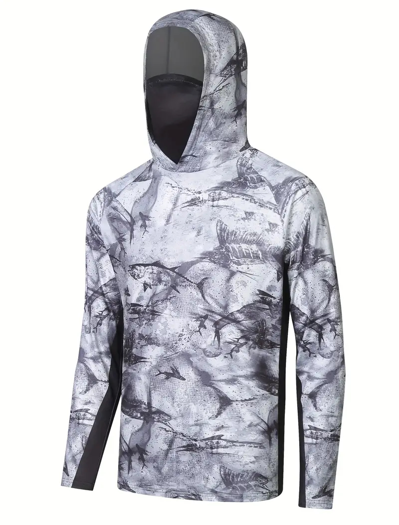 Men Uv Face Mask Fishing Cloth - Summer Outdoor Clothing 评论和价格