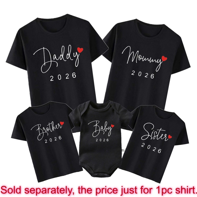 Funny Baby Daddy Mommy 2026 Fa - Summer Clothing Looks 评论和价格